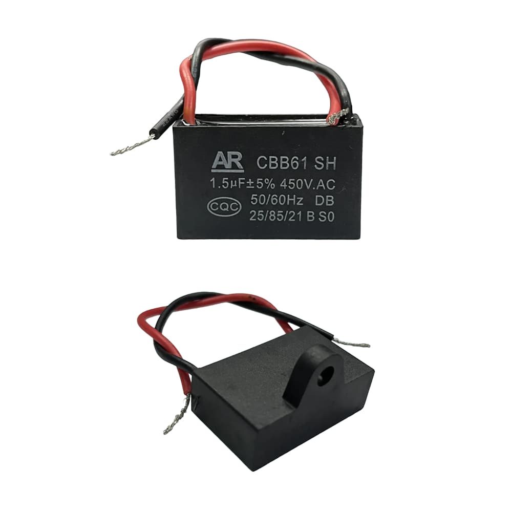 ALANK Capacitor คาปาซิเตอร์พัดลม CBB61 450V.AC เลือกค่าได้ 1.5μF / 2μF รูปที่ 3