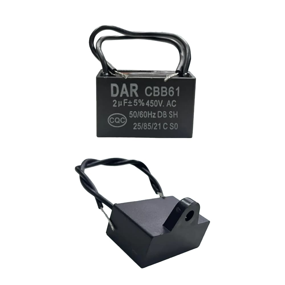 ALANK Capacitor คาปาซิเตอร์พัดลม CBB61 450V.AC เลือกค่าได้ 1.5μF / 2μF รูปที่ 5