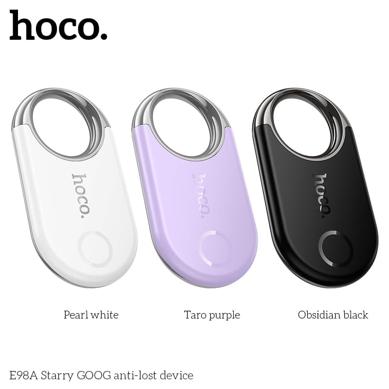 hoco. E98A ตัวระบุตำแหน่ง GPS อัจฉริยะ สนับสนุน Android รองรับแอพ Google Find My Device ใช้ได้กับพวงกุญแจ รูปที่ 2