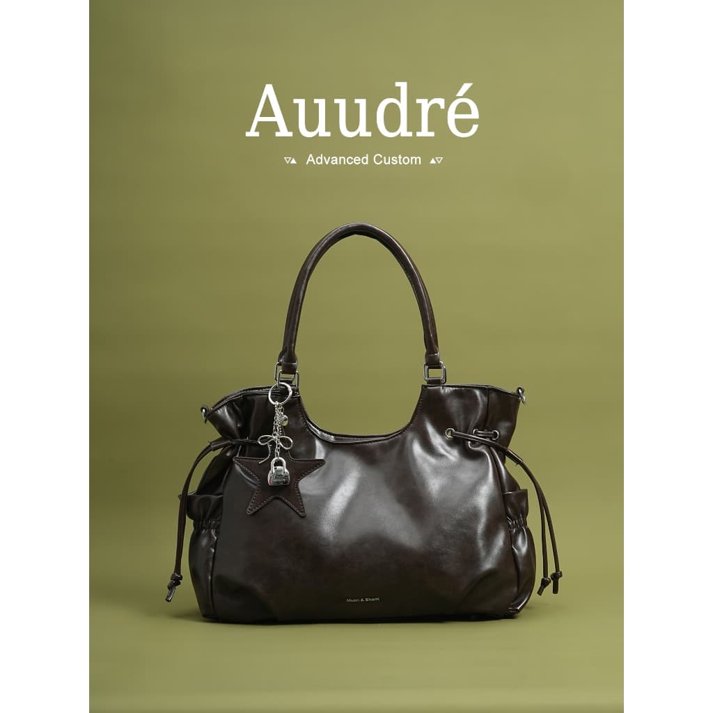 Auure Retro กระเป๋าถือความจุขนาดใหญ่ สำหรับการทำงานและเที่ยว รูปที่ 3