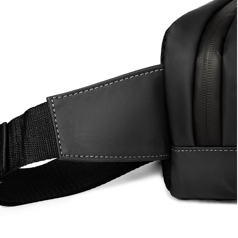 BOSTANTEN Men's Waist Bag กระเป๋าคาดเอวผู้ชาย กันน้ำ ความจุใหญ่ ใช้งานสะดวก เหมาะสำหรับทุกกิจกรรม รูปที่ 4