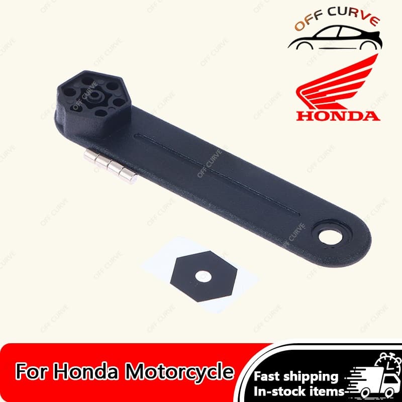 Honda กุญแจเปิดเบาะรถมอเตอร์ไซค์ กุญแจฉุกเฉิน สีดํา ช่องจัดเก็บเบาะรองนั่ง กุญแจเบาะรถ กุญแจสำหรับเปิดเบาะ PCX 150 PCX 160 Vario 125/150 ADV Scoopy Vision รูปที่ 4