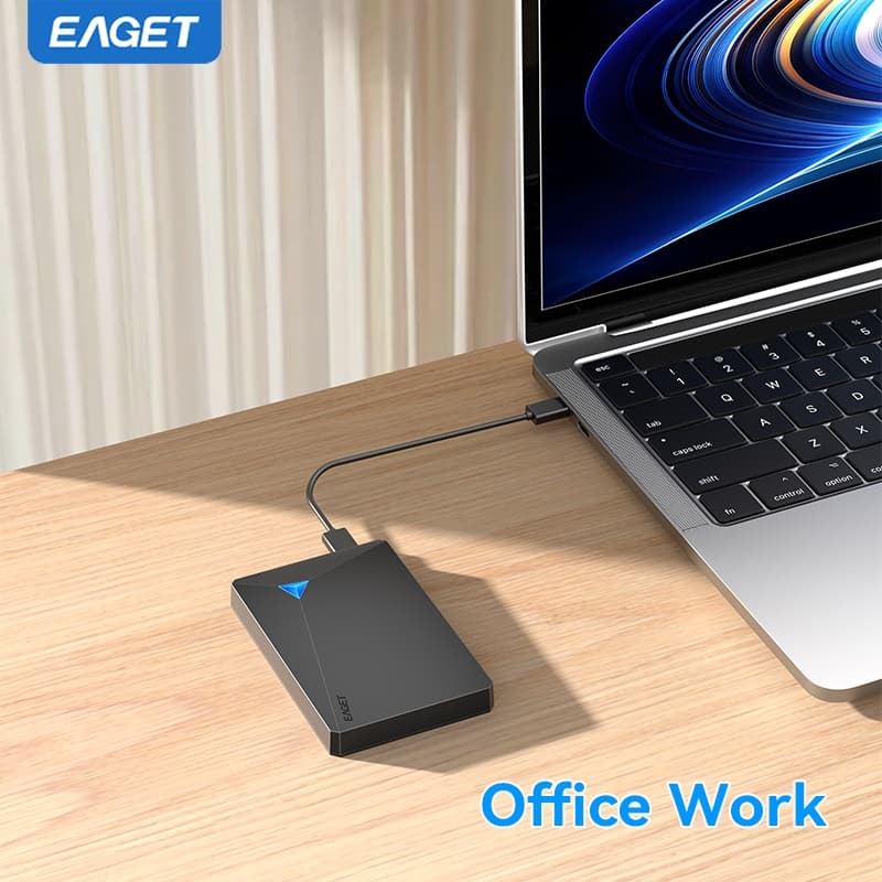 EAGET G20 5Gbps ฮาร์ดไดรฟ์ภายนอกแบบพกพาความเร็วสูงสําหรับพีซีเดสก์ท็อปและแล็ปท็อปและโทรศัพท์ รูปที่ 7