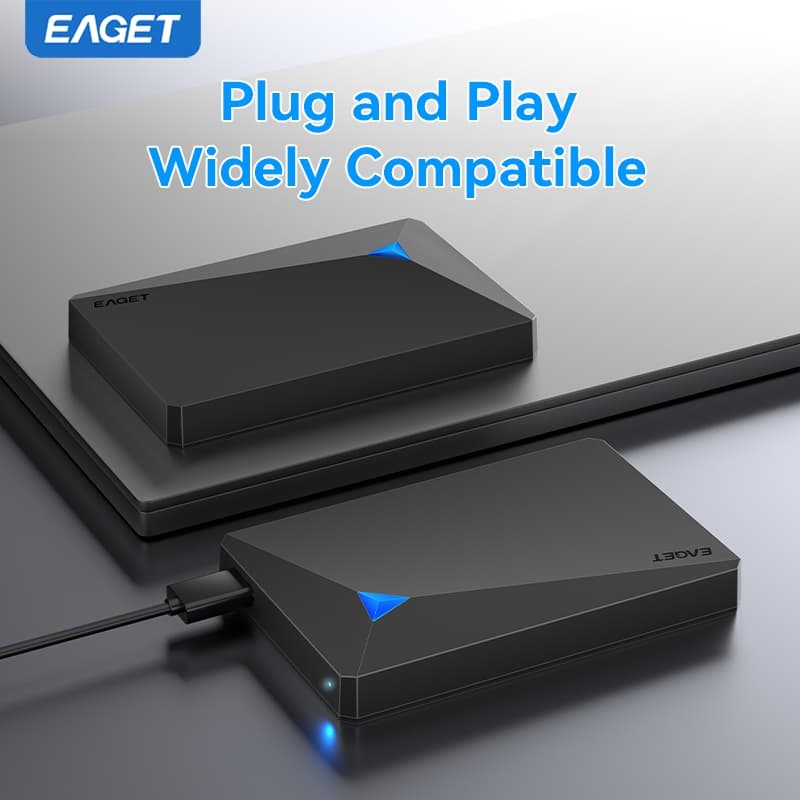 EAGET G20 5Gbps ฮาร์ดไดรฟ์ภายนอกแบบพกพาความเร็วสูงสําหรับพีซีเดสก์ท็อปและแล็ปท็อปและโทรศัพท์ รูปที่ 4