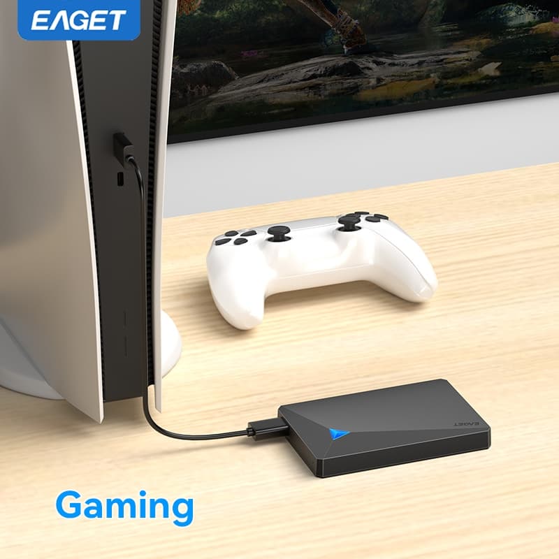 EAGET G20 5Gbps ฮาร์ดไดรฟ์ภายนอกแบบพกพาความเร็วสูงสําหรับพีซีเดสก์ท็อปและแล็ปท็อปและโทรศัพท์ รูปที่ 9