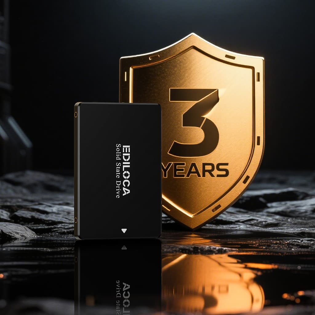 Ediloca ES106 2.5'' SATA SSD 128GB 256GB 512GB 3D NAND - รับประกัน 5 ปี - เหมาะสำหรับเดสก์ท็อปและโน๊ตบุ๊ค รูปที่ 6