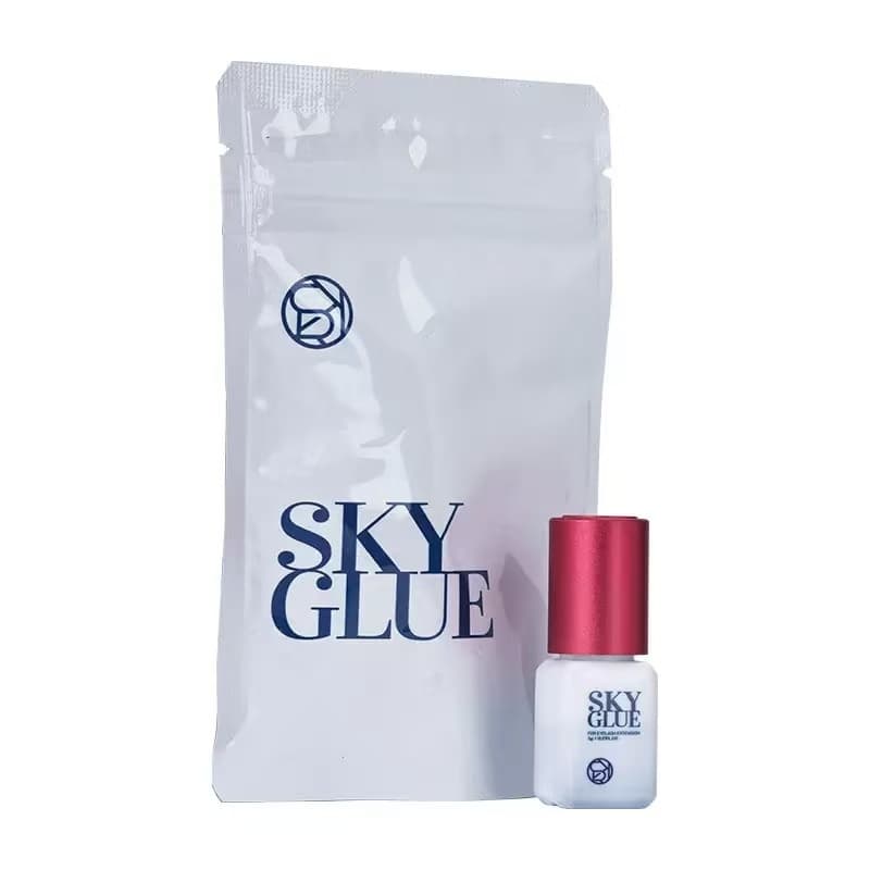 กาวติดขนตาปลอม Sky กาวติดท้องฟ้าดั้งเดิมที่แห้งเร็วและติดทนนาน หมวกสีดํา 1-2s Dry รูปที่ 1