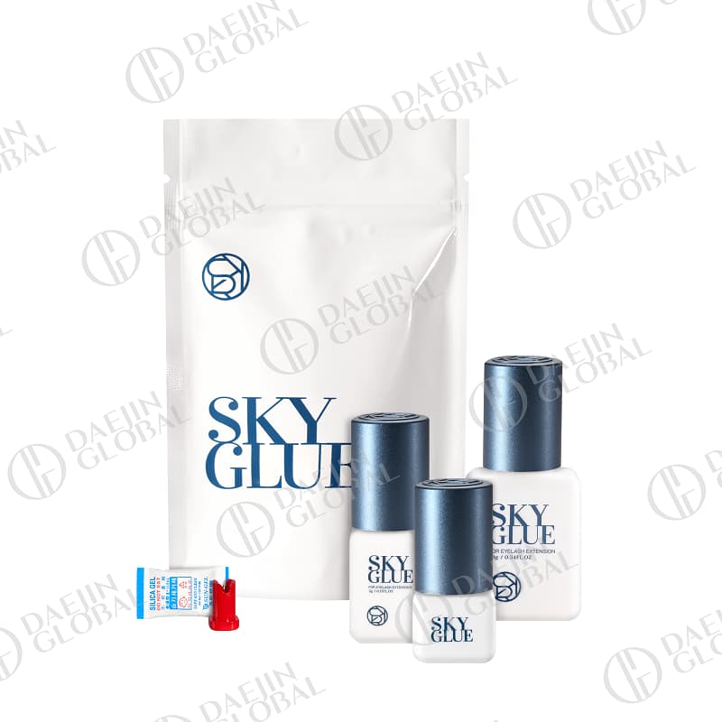 กาวติดขนตาปลอม Sky กาวติดท้องฟ้าดั้งเดิมที่แห้งเร็วและติดทนนาน หมวกสีดํา 1-2s Dry รูปที่ 6