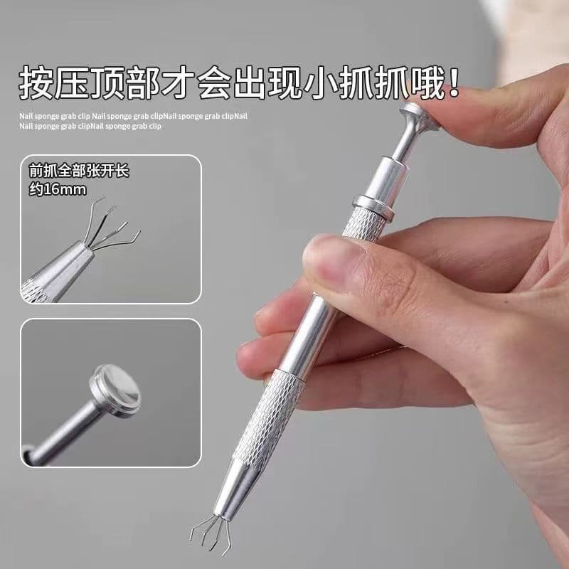 MINI Detail Makeup Sponge Set คอนซีลเลอร์ฟองน้ําแต่งหน้าพัฟแต่งหน้า Applicator Nail Art Applicator รูปที่ 9