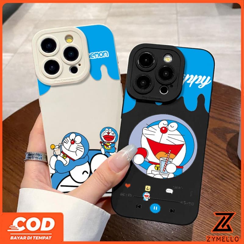 เคสสําหรับRealme Note 60 Note 70 Realme C61 Realme C63 C53 C71 C75 น่ารักการ์ตูนDoraemonกันกระแทกTPUเคสโทรศัพท์ รูปที่ 1