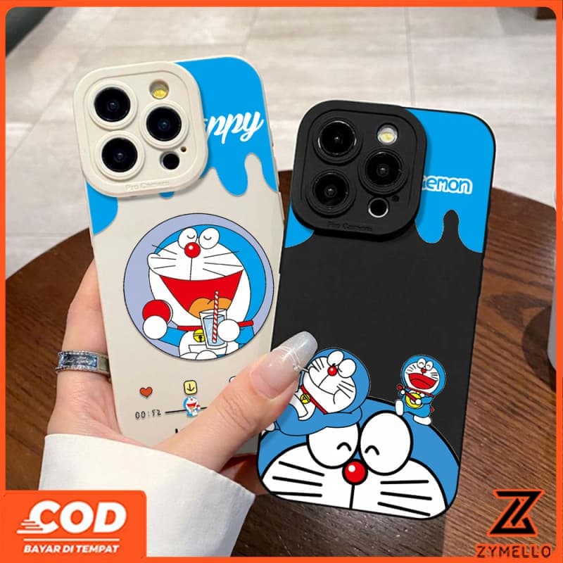 เคสสําหรับRealme Note 60 Note 70 Realme C61 Realme C63 C53 C71 C75 น่ารักการ์ตูนDoraemonกันกระแทกTPUเคสโทรศัพท์ รูปที่ 2