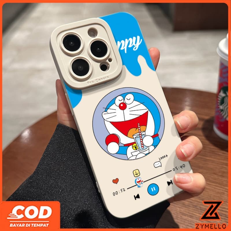 เคสสําหรับRealme Note 60 Note 70 Realme C61 Realme C63 C53 C71 C75 น่ารักการ์ตูนDoraemonกันกระแทกTPUเคสโทรศัพท์ รูปที่ 5