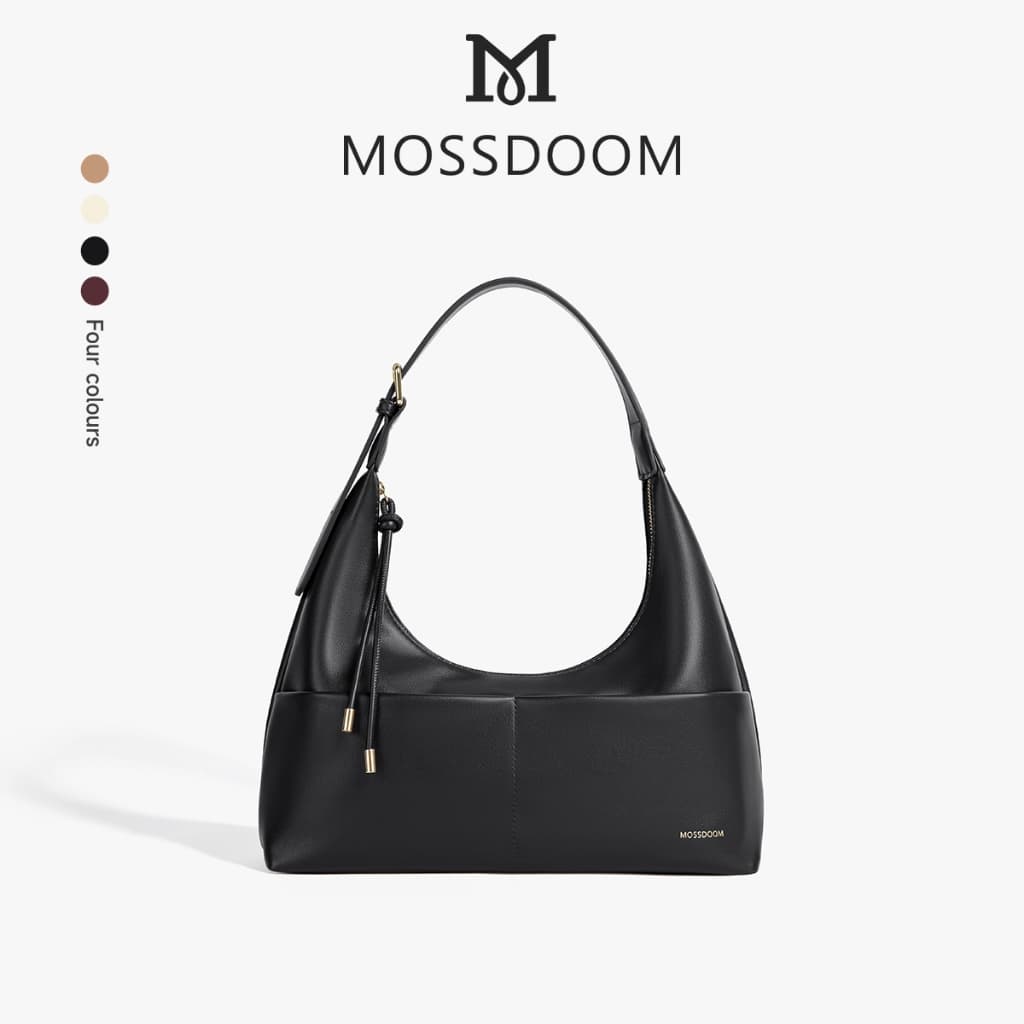 MOSSDOOM Fabia Bag กระเป๋าหนังพียูสะพายไหล่สุดเรียบหรู