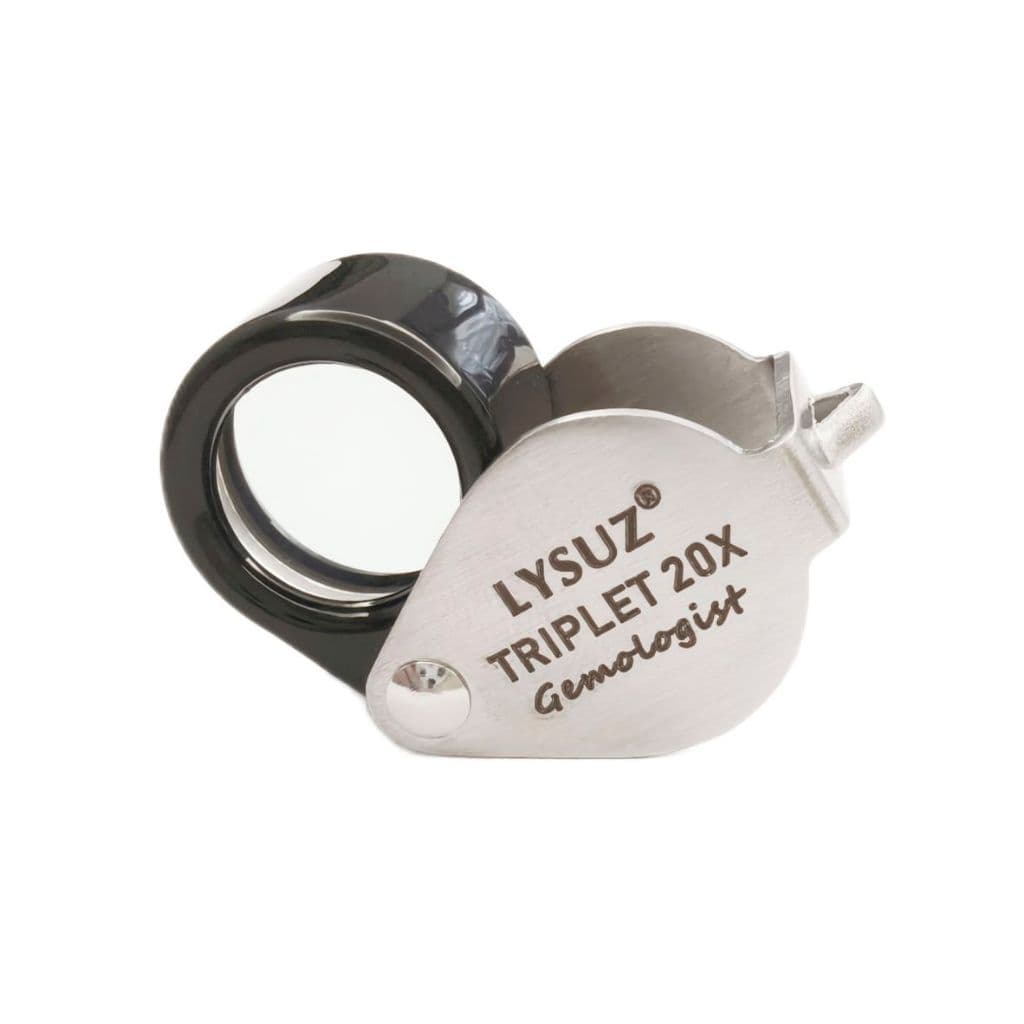 Lemtools แบบพกพา Mini Light Diamond High Power ใหม่อัญมณี York Triple 10x 14x 20x เครื่องประดับ Hasting Loupe รูปที่ 6