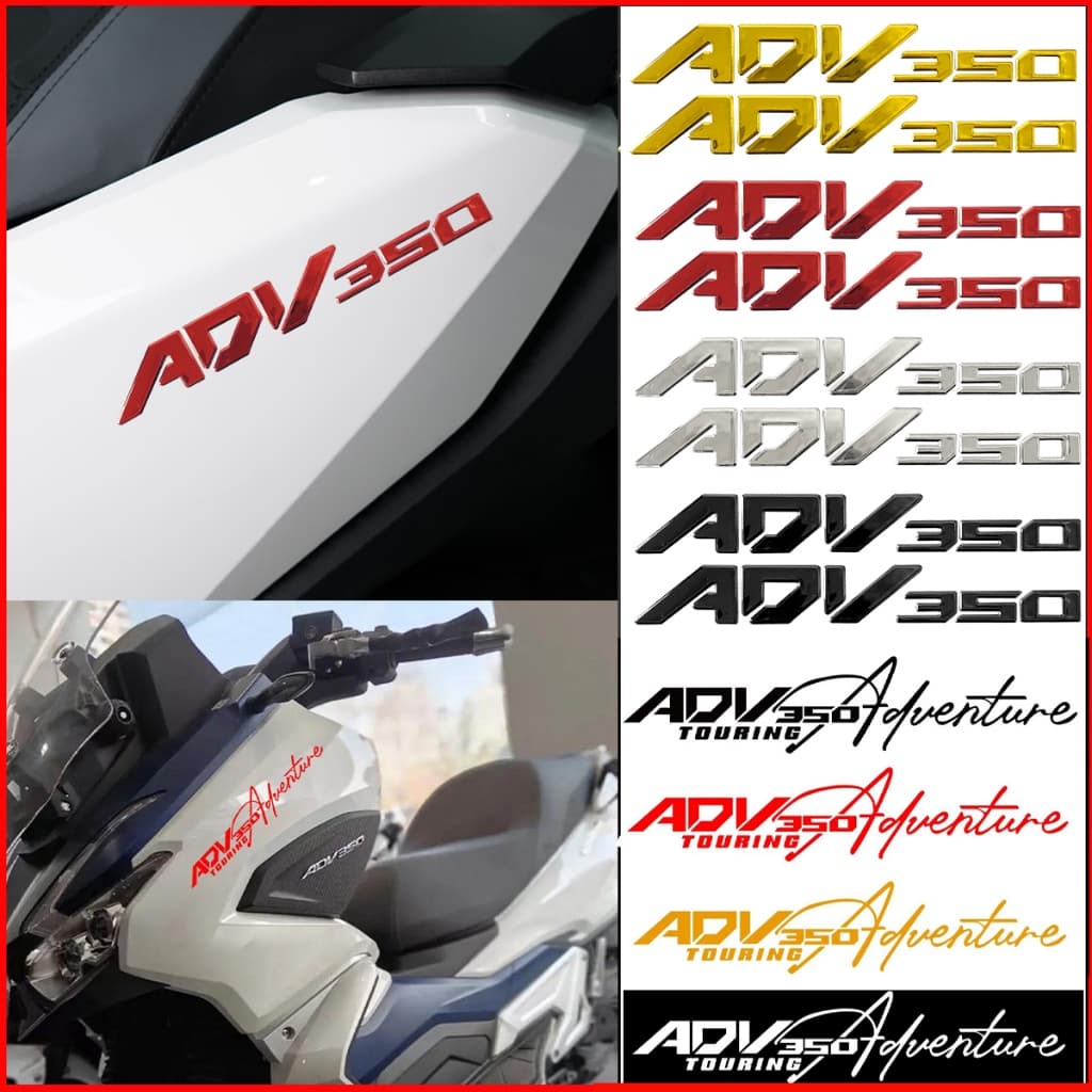 3D อีพ็อกซี่เรซิ่นสติกเกอร์สําหรับ Honda Adv350 รถจักรยานยนต์หัวแผงการใช้ถังตกแต่งไวนิลสติกเกอร์สะท้อนแสงกันน้ํา Decals รูปที่ 4