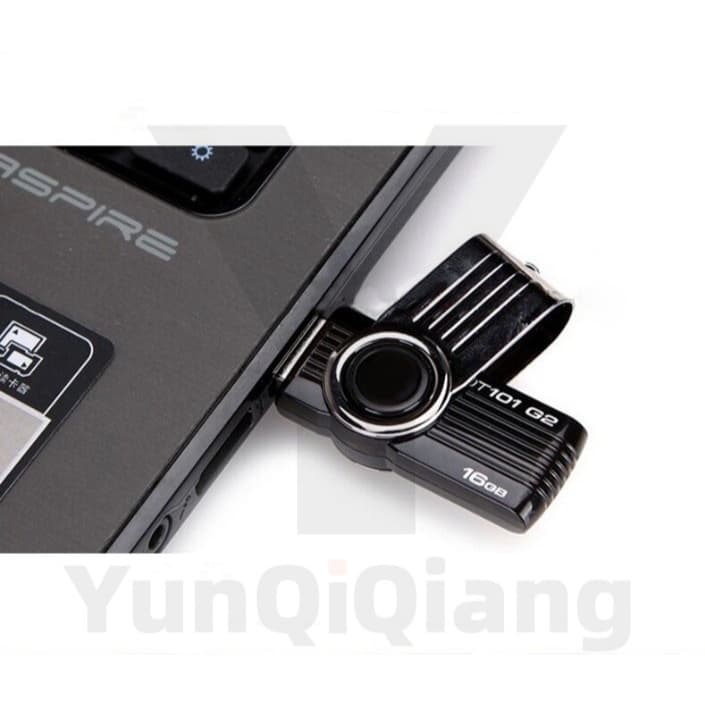 Kingston DT101 Pendrive กันน้ําโลหะ USB 2.0 แฟลชไดรฟ์หมายถึง 1GB 2GB 4GB 8GB 16GB 32GB 64GB 128GB แฟลชไดรฟ์ความเร็วสูงที่เป็นปลั๊กและเล่น รูปที่ 8