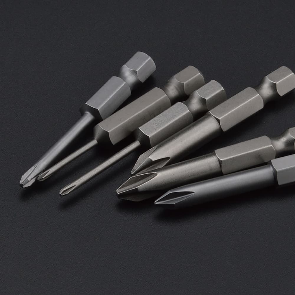ดอกไขควง Phillips 1 ชิ้น PH00 PH0 PH1 PH2 แม่เหล็ก 1/4 นิ้ว Hex Shank S2 Steel ความยาว 50/70 มม. ซ่อมหัวชุดไฟฟ้า รูปที่ 3
