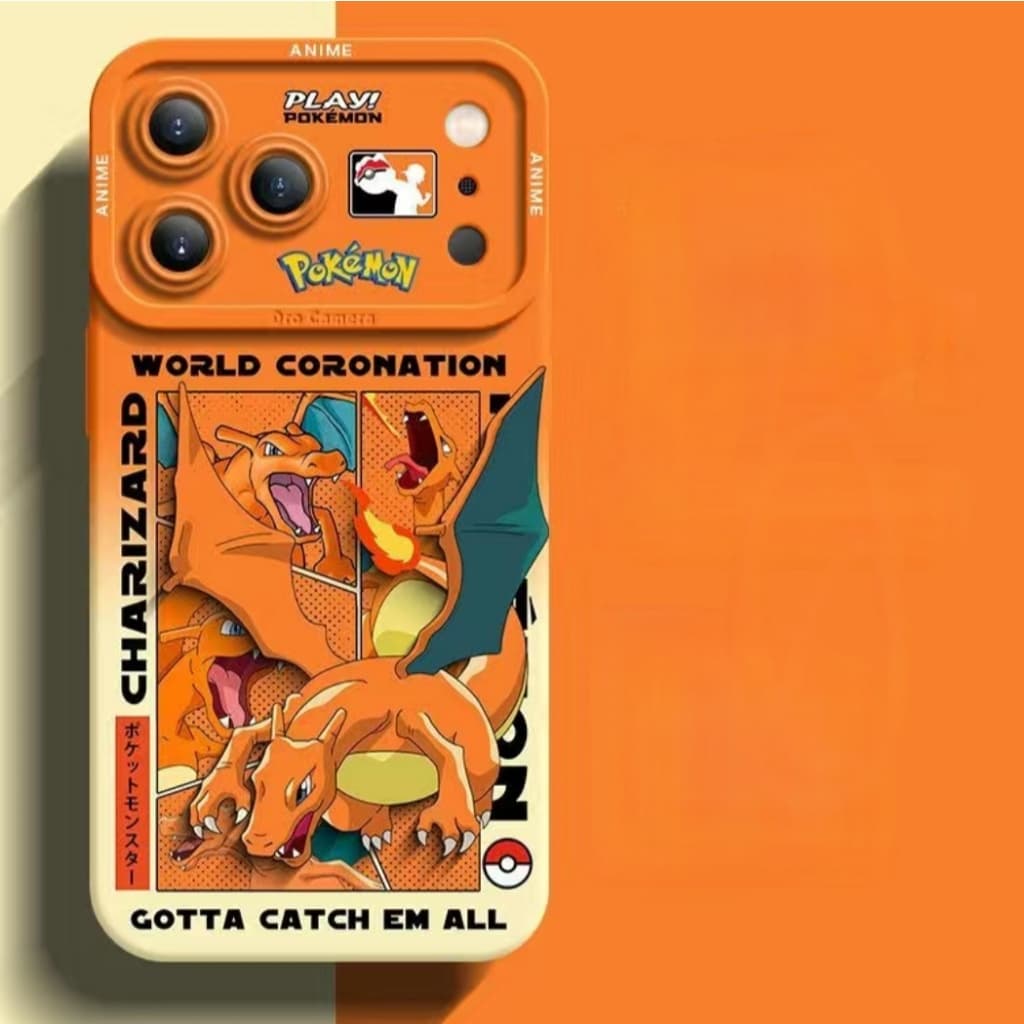Pokemon Charizard สําหรับ iPhone 17Promax 17 เคสโทรศัพท์ Lucario 16Pro 13 Gengar กันกระแทก TPU iPhone สําหรับ iPhone 17Air 16 15Promax 14Pro 13Promax 15 14 12 11 รูปที่ 2