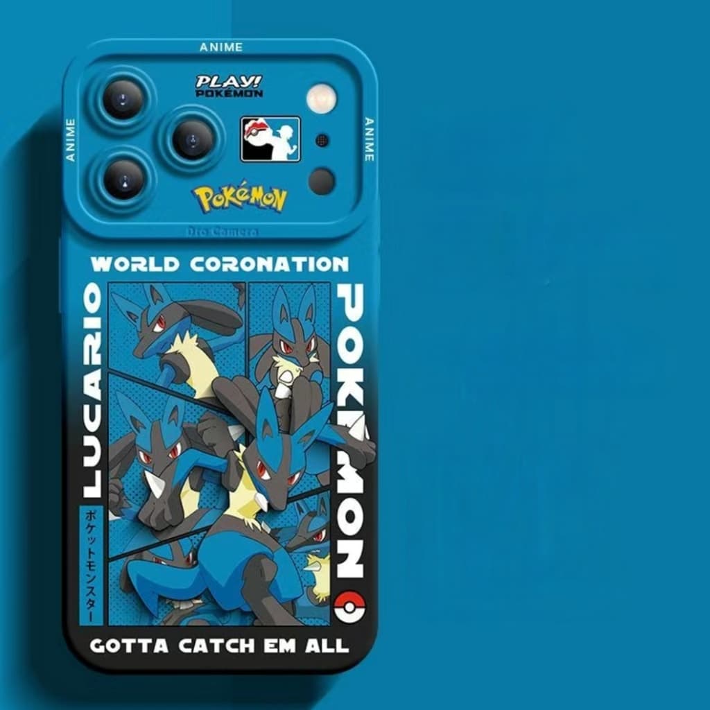 Pokemon Charizard สําหรับ iPhone 17Promax 17 เคสโทรศัพท์ Lucario 16Pro 13 Gengar กันกระแทก TPU iPhone สําหรับ iPhone 17Air 16 15Promax 14Pro 13Promax 15 14 12 11 รูปที่ 4