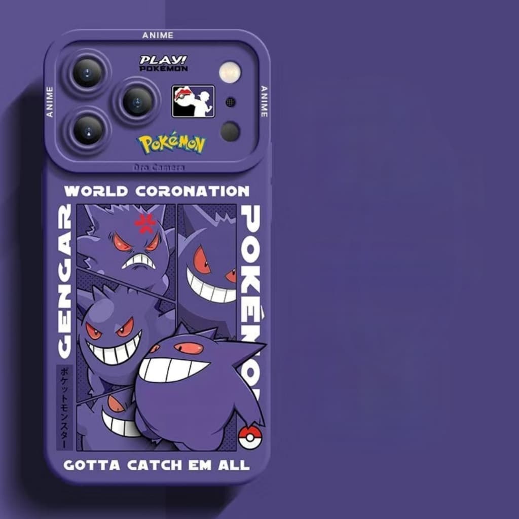 Pokemon Charizard สําหรับ iPhone 17Promax 17 เคสโทรศัพท์ Lucario 16Pro 13 Gengar กันกระแทก TPU iPhone สําหรับ iPhone 17Air 16 15Promax 14Pro 13Promax 15 14 12 11 รูปที่ 3