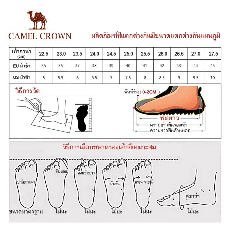 CAMEL CROWN รองเท ้ าเดินป ่ าระบายอากาศตาข ่ ายกลางแจ ้ งสําหรับผู ้ ชายและผู ้ หญิง รูปที่ 9