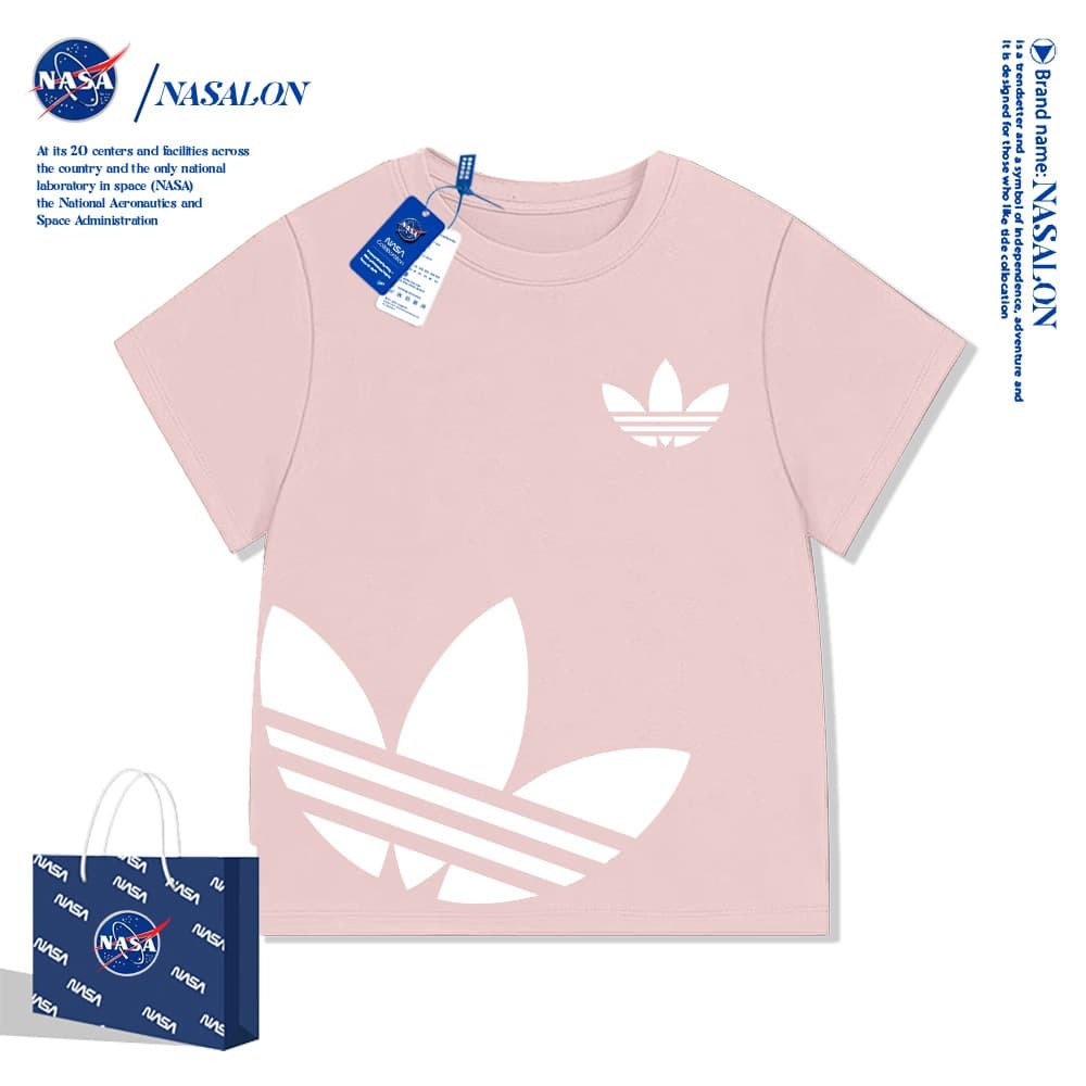 NASA เสื้อยืดเด็กแขนสั้น ผ้า cotton 100% เสื้อเด็กผู้ชาย ลายการ์ตูนแฟชั่น ระบายอากาศดี นุ่มสบาย ทรงหลวม รูปที่ 6