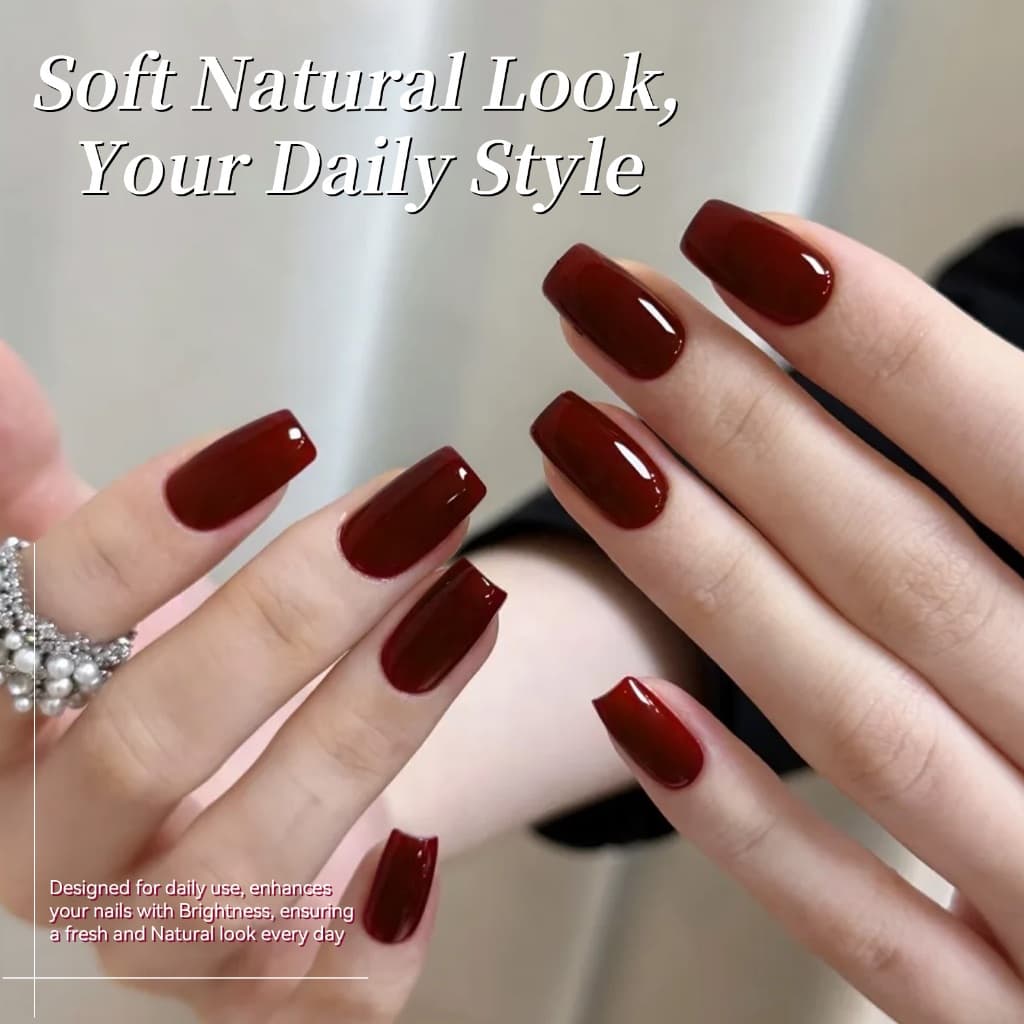 Born Pretty Gel ยาทาเล็บ สีนู้ด สีสัน Soak Off Uv เคลือบเงาแต่งเล็บ รูปที่ 2