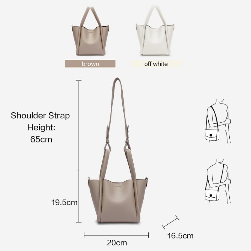 BOSTANTEN Plump Bag กระเป๋าถือ ความจุขนาดใหญ่ แฟชั่นสไตล์เกาหลี สําหรับผู้หญิง ของขวัญผู้หญิง รูปที่ 2