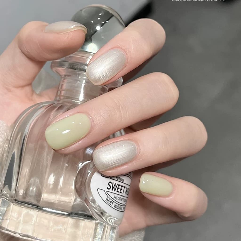 SHAKA สีทาเล็บเจลโทนเรียบหรู 6 สี สะอาด สบายตา เพ้นท์เล็บ โทนสีเขียว แบบแช่ออก ติดทนนาน UV ทำเล็บ รูปที่ 8