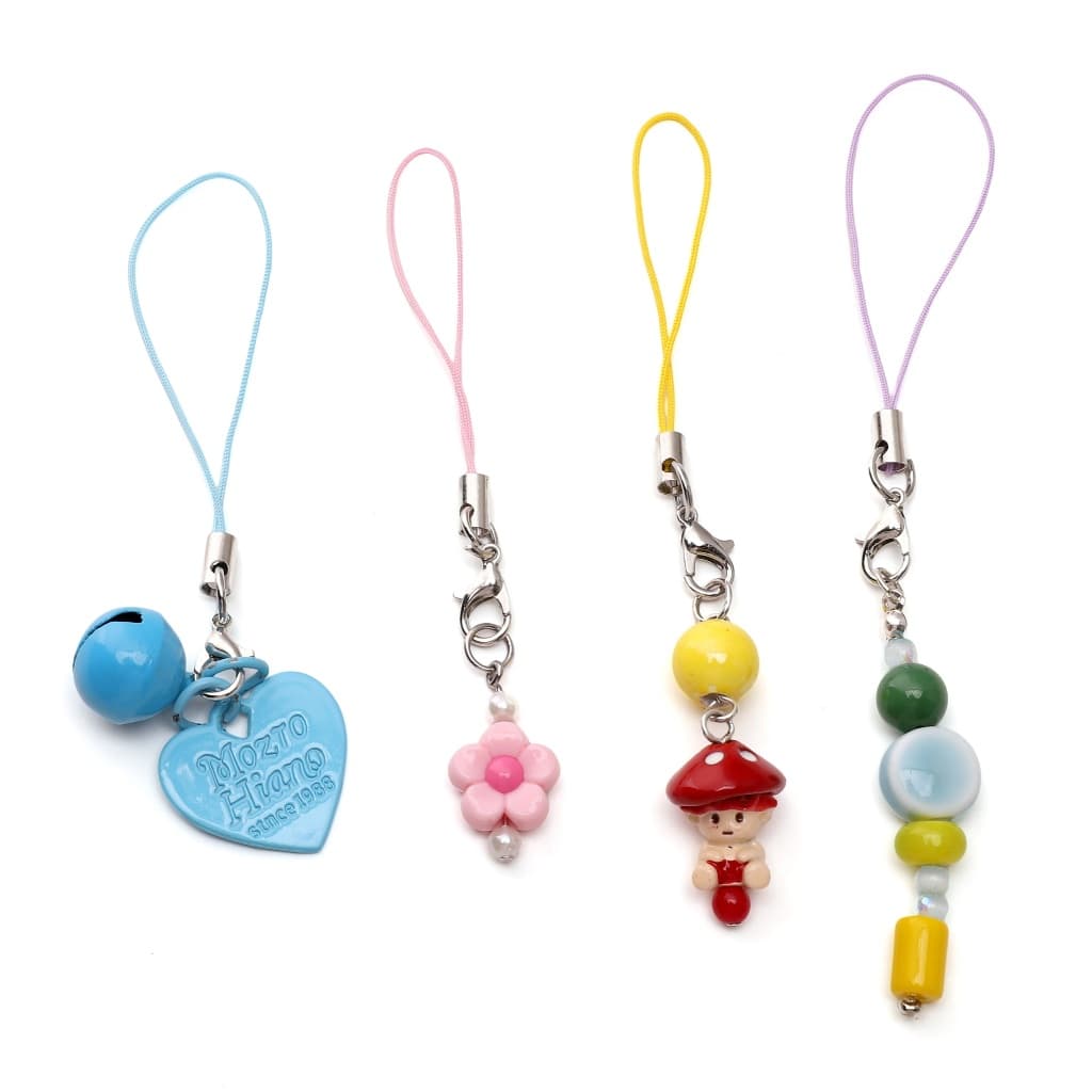 20 ชิ้น/แพ็ค Handphone สายคล้องตุ๊กตาลวดเปิดกระโดดแหวนสายไฟสําหรับโทรศัพท์ Lanyard พวงกุญแจเชือกเส้นเล็ก รูปที่ 6