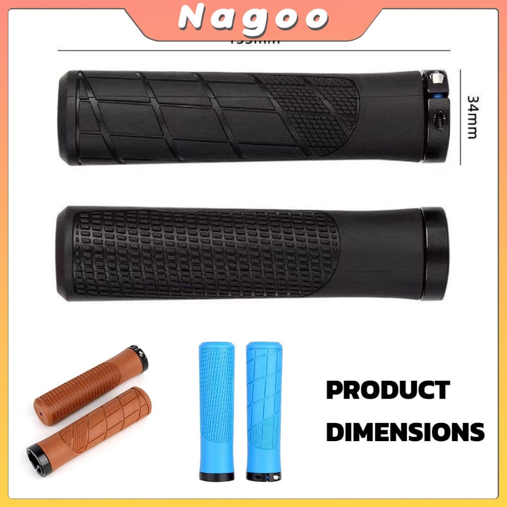 Nagoo ปลอกแฮนด์ จักรยาน กันลื่น สําหรับรถจักรยาน รูปที่ 2