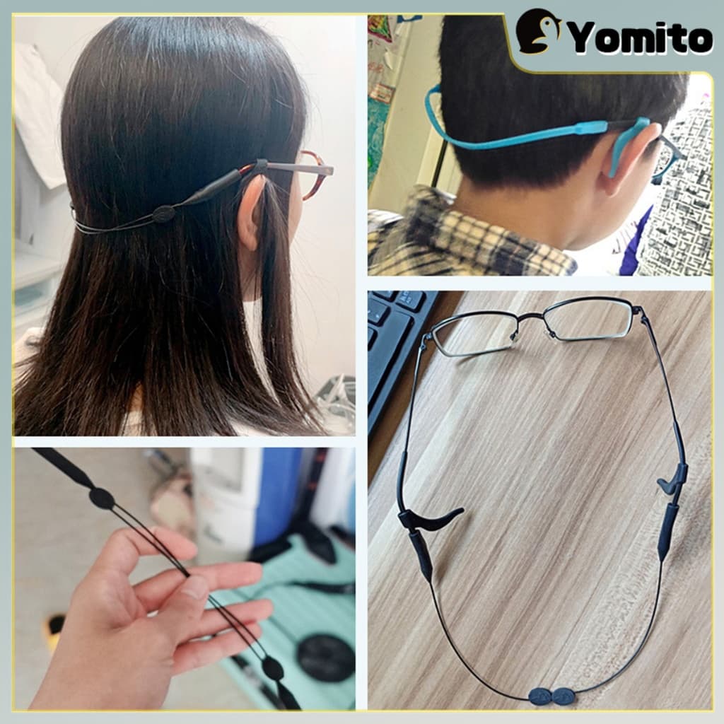 YM 1pc แว่นตา Spectacle คอร์ด ที่ใส่สายรัดแว่นตากลางแจ้ง รูปที่ 8