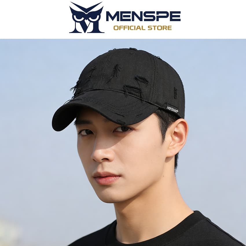 MENSPE Mens Leisure เบสบอลหมวกฤดูร้อนเบสบอลหมวก Unisex หมวกกันแดดกลางแจ้ง Breathable เบสบอลหมวก รูปที่ 2