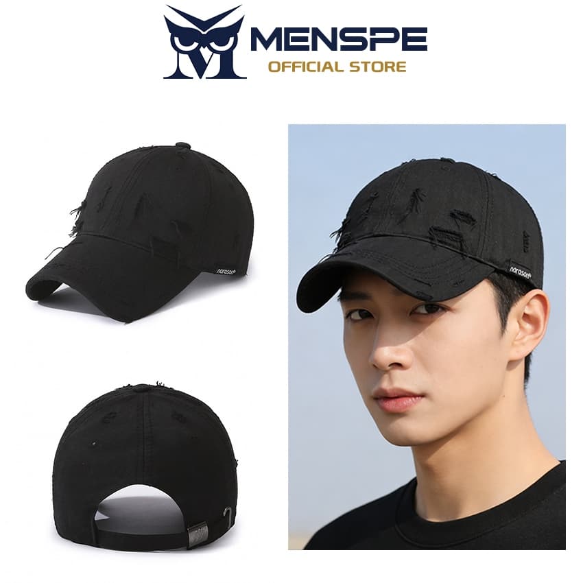 MENSPE Mens Leisure เบสบอลหมวกฤดูร้อนเบสบอลหมวก Unisex หมวกกันแดดกลางแจ้ง Breathable เบสบอลหมวก รูปที่ 1