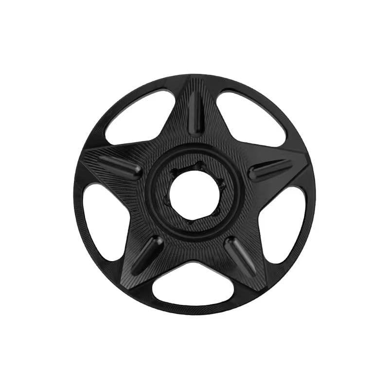ZLWR CLICK160 / FORZA350 / ADV350 รถจักรยานยนต์ฝาครอบเพลาล้อหลังวัสดุโลหะผสมไททาเนียมเพลาล้อหลังตกแต่งอุปกรณ์เสริม รูปที่ 5