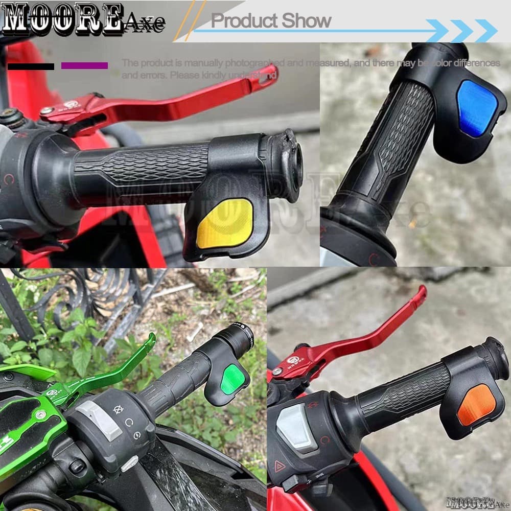 ร้อน! Mooreaxe สําหรับ HONDA Beat CRF CBR 650R PCX ADV DIO 2024 2025 2026 รถจักรยานยนต์คันเร่ง Booster Clamp Cruise Aid ควบคุมคันเร่ง Booster Grips สายรัดข้อมือ รูปที่ 4