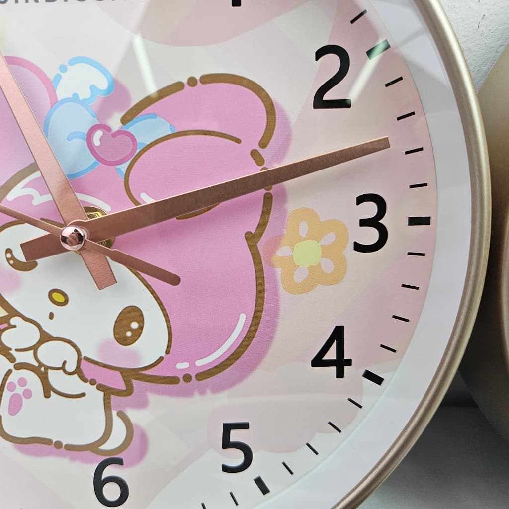 Sanrio,นาฬิกา, นาฬิกาแขวน,นาฬิกาเงียบ รูปที่ 3