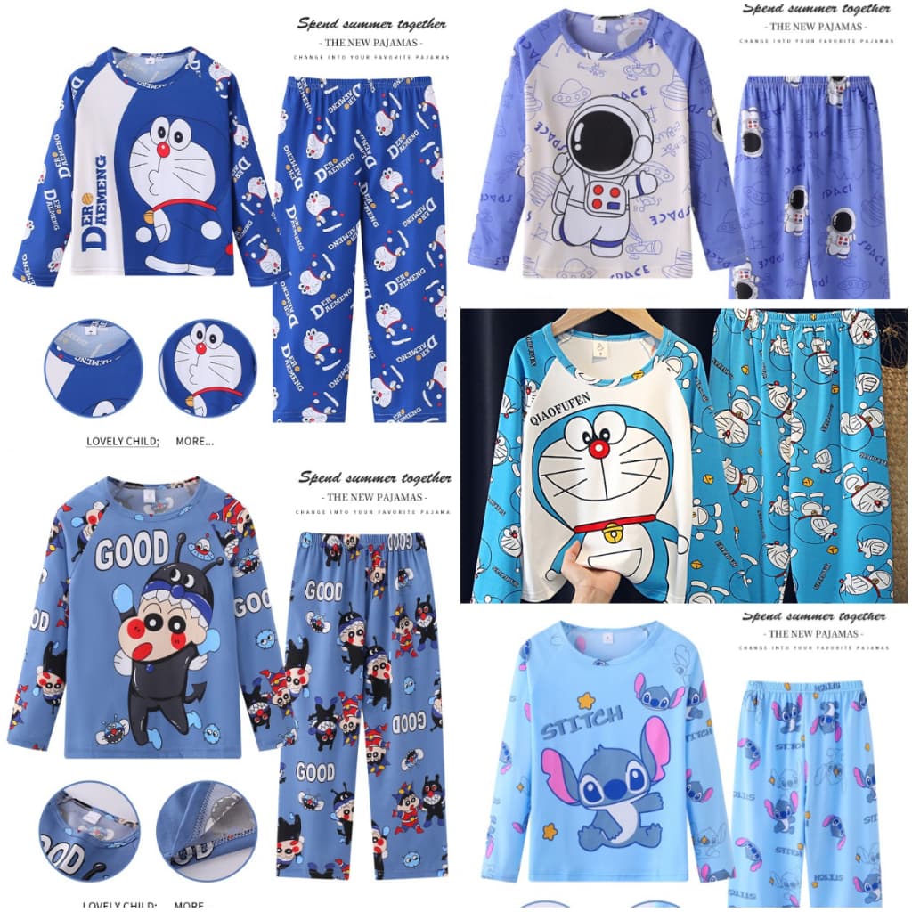 Flash Sale เสื้อผ้าเด็ก KT Cat Teen แขนยาวรอบคอสวมใส่ชุดนอนเด็กชายหรือเด็กหญิงหวานสําหรับ 5 - 6 ปี รูปที่ 2