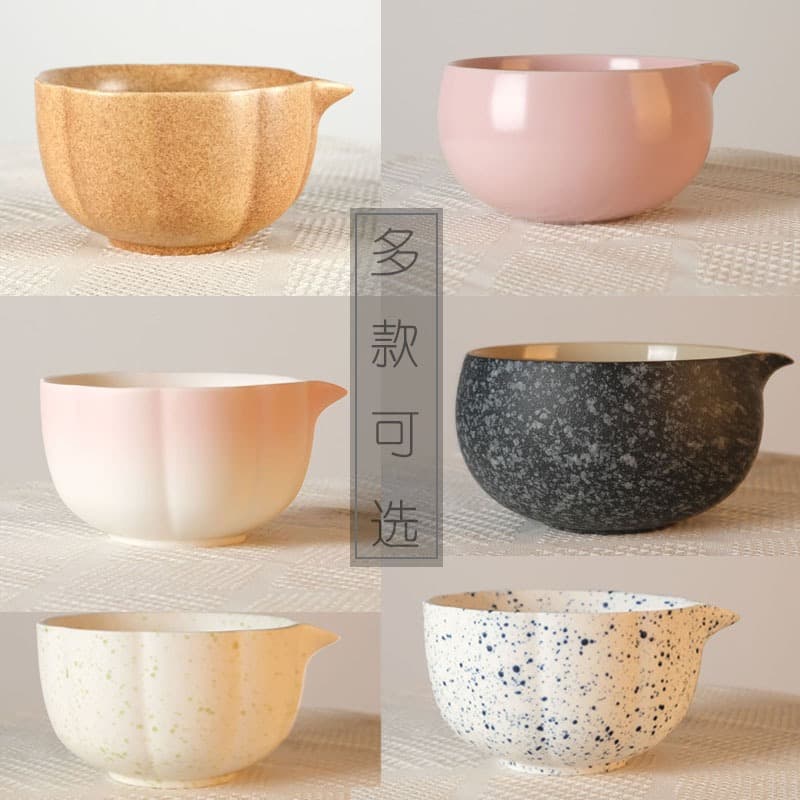 เตาเผาญี่ปุ่น-Transformed Matcha Set, เซรามิค Whisking Bowl พร้อม Spout & Tea Divider, กล่องของขวัญสําหรับพิธีชงชา รูปที่ 1