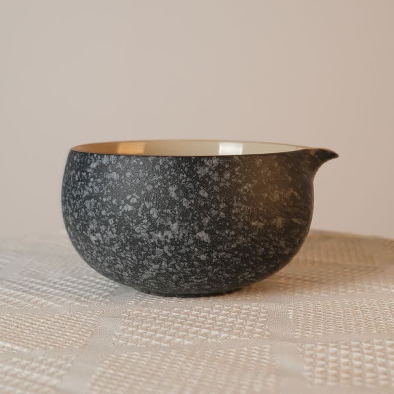 เตาเผาญี่ปุ่น-Transformed Matcha Set, เซรามิค Whisking Bowl พร้อม Spout & Tea Divider, กล่องของขวัญสําหรับพิธีชงชา รูปที่ 7