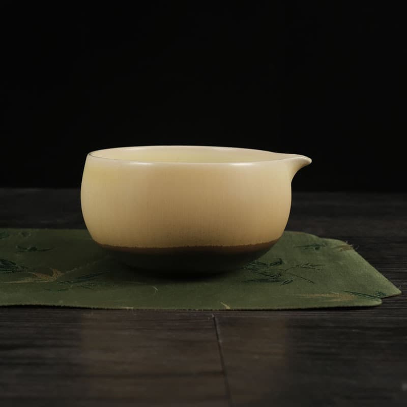 เตาเผาญี่ปุ่น-Transformed Matcha Set, เซรามิค Whisking Bowl พร้อม Spout & Tea Divider, กล่องของขวัญสําหรับพิธีชงชา รูปที่ 8