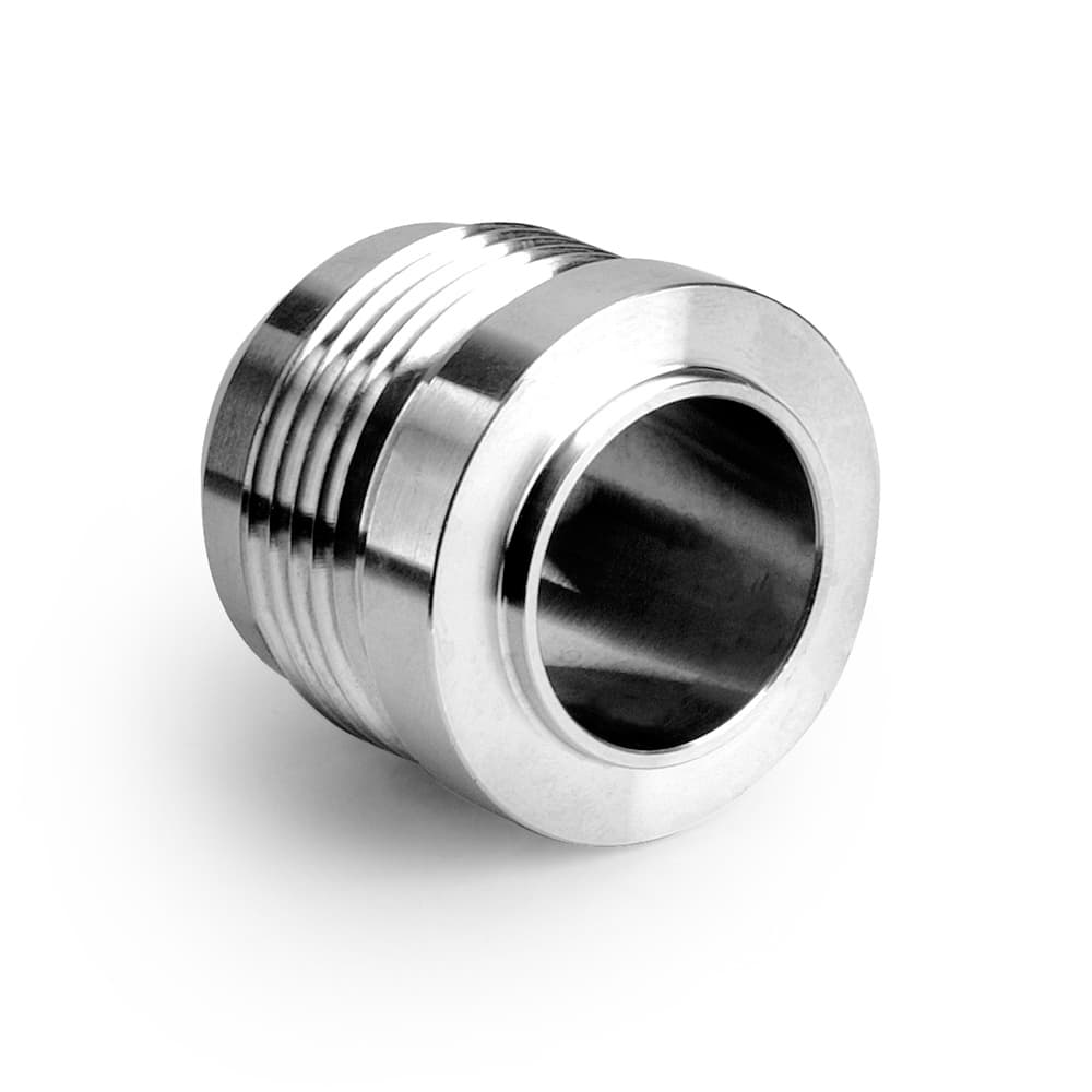 สแตนเลส ,AN6 AN8 AN10 AN12 AN16 AN20 ชาย Billet สแตนเลสตรงชาย WELD FITTING อะแดปเตอร์เชื่อม Bung Nitrus ท่อ FITTING รูปที่ 9