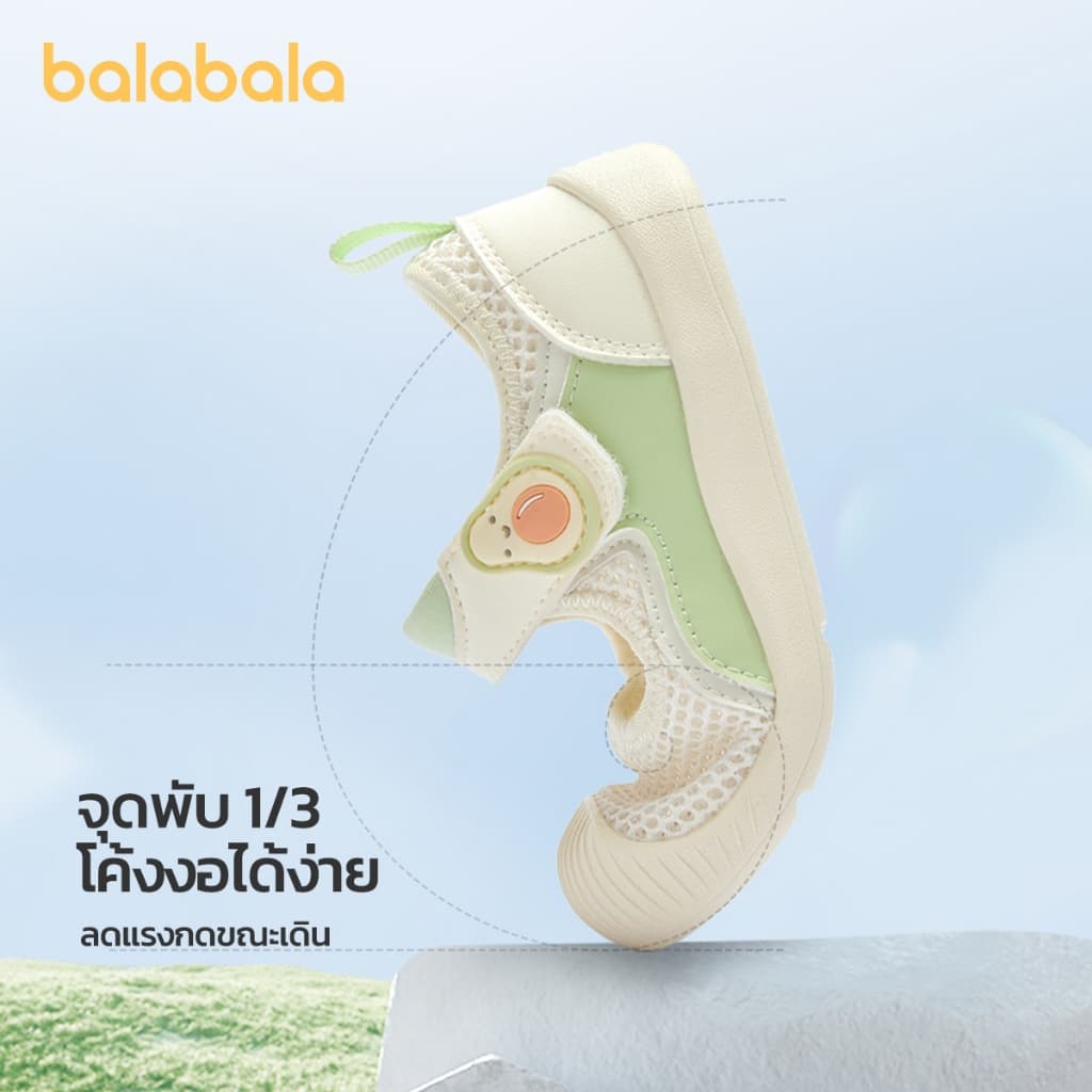 Balabala รองเท้าเด็กวัยหัดเดินเด็กรองเท้าแตะรองเท้าเด็กทารก Treasure Girl Treasure 2025 ฤดูร้อน Breathable Non Slip ~ รูปที่ 7