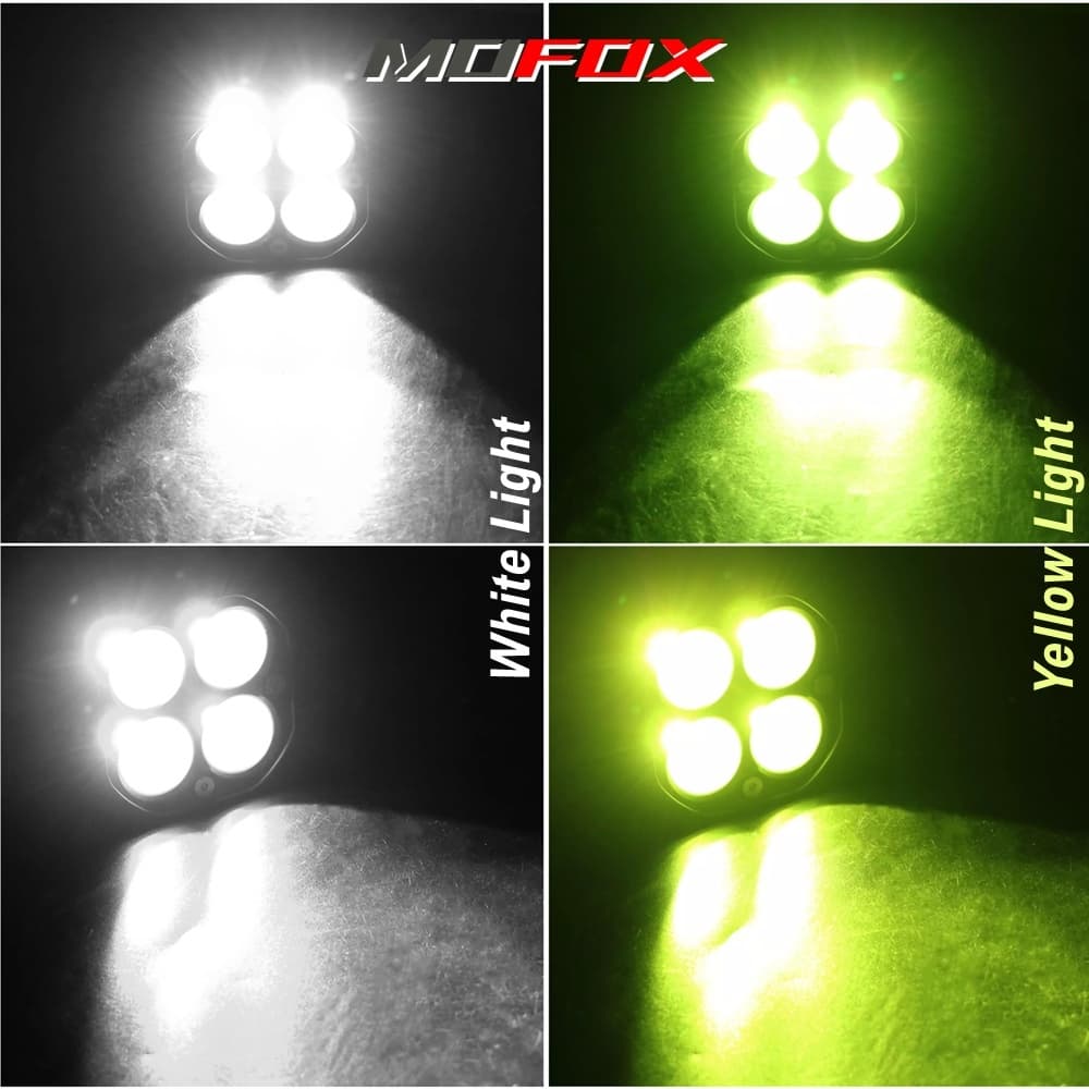 แพ็ค1ชิ้น สปอตไลท์/ไฟหน้า LED 40 วัตต์ที่สว่างเป็นพิเศษ , US 40W, ไฟตัดหมอก/ไฟอัจฉริยะ, 12V-85V. รูปที่ 2