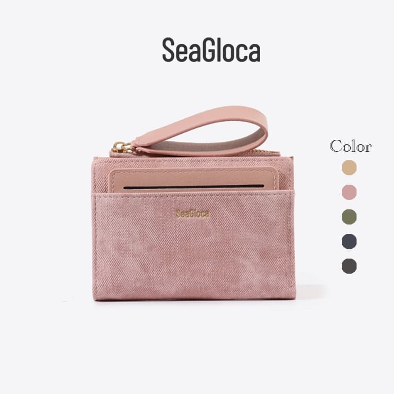 Seagloca Tie-Dye กระเป๋าคลัทช์เงิน - ซิปกระชับสำหรับการเก็บบัตร พร้อมดีไซน์หนังลากสำหรับผู้หญิง 53 รูปที่ 1