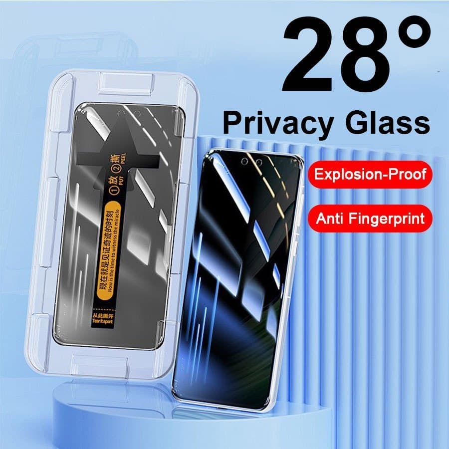 ฟิล์มกระจก เต็มจอ สำหรับ กันมองกันเสือก PVT รุ่น Realme 15 15T 14 14T 14X 13 12 11 10 9 9i 8 8i 7 6 5 Pro C11 C12 C15 C17 C21 C21Y C30 C31 C33 C35 C51 C53 C55 C61 C63 C65 C67 C71 C75 C75X C85 Note 70 60 60X 50 Narzo 30A 50A GT 7 7T 6 6T P3 Ultra NEO รูปที่ 9