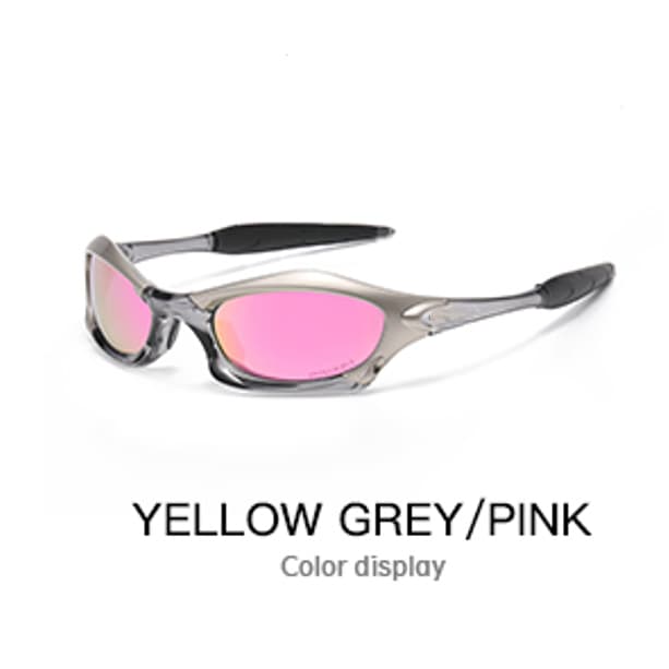 แว่นกันแดดโพลาไรซ์โลหะสังกะสี สำหรับผู้ใหญ่ เหมาะสำหรับกีฬากลางแจ้ง ขี่จักรยาน และขับรถ รูปที่ 5