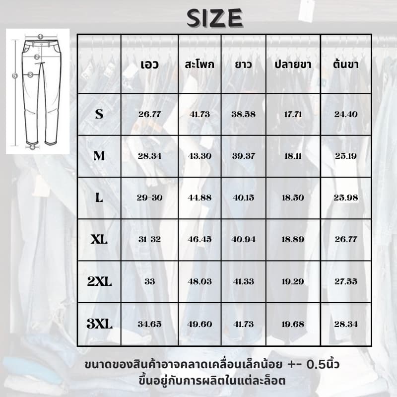 Gensiboy-กางเกงยีนส์ผู้ชาย แนววินเทจอเมริกันลายพราง กระบอกใหญ่ ทรงตรง ทรงหลวม ขากว้าง M-3XL รูปที่ 9
