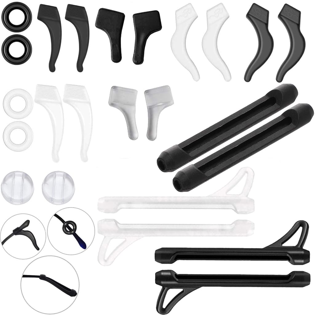 12 คู่Anti-Slip ซิลิโคนแว่นตาหู Grips Sweatproof กีฬาแว่นตาวัดเคล็ดลับปรับสบายหูตะขอยืดหยุ่นแว่นตาตะขอสําหรับผู้ชายผู้หญิงใช้ทุกวัน รูปที่ 1