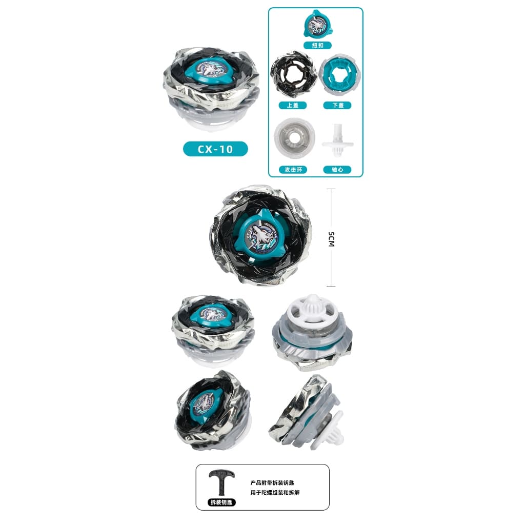 ของเล่น Beyblade X, BEY, BX-23, UX-01, UX-03, UX-15, BX-45, CX-07 คุณภาพดั้งเดิม, ของเล่นหมุน, ของขวัญสําหรับเด็ก รูปที่ 9